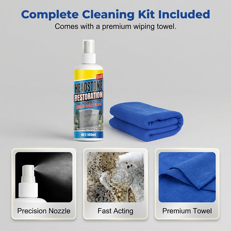 Headstone Restoration & Cleaning Spray